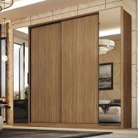 Guarda Roupa Casal Laredo Amêndola Touch Nude Prime Flex - Demartez