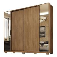 Guarda Roupa Casal Laredo Amêndola Touch Nude Prime Flex Com Pés - Demartez - 2