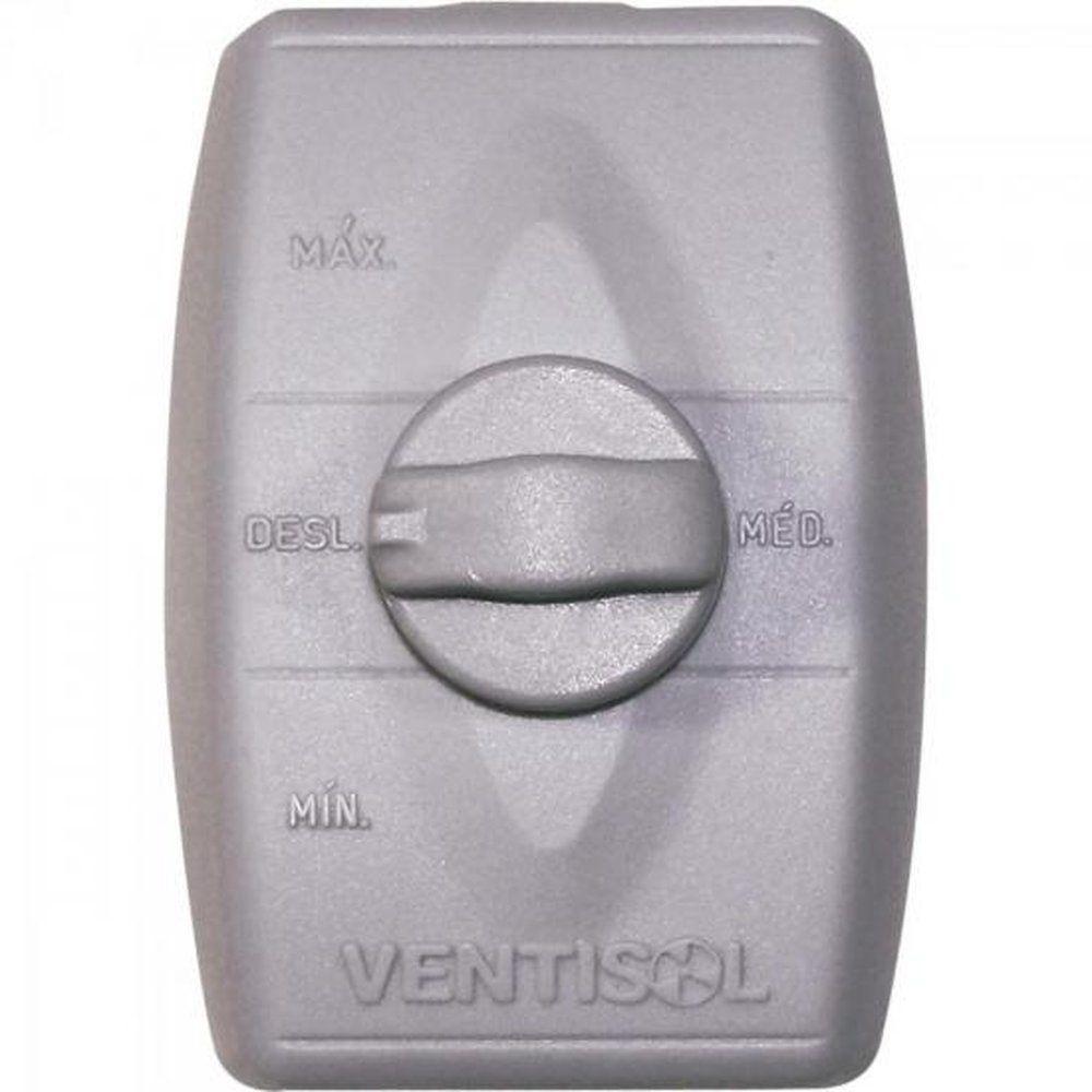 Ventilador De Parede Ventisol Power 70 68cm Preto/prata Bivolt - 5