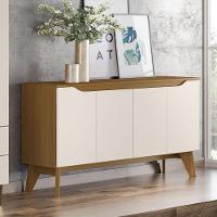 Buffet Quartzo 4 Portas Nature Off White ? Henn - 3