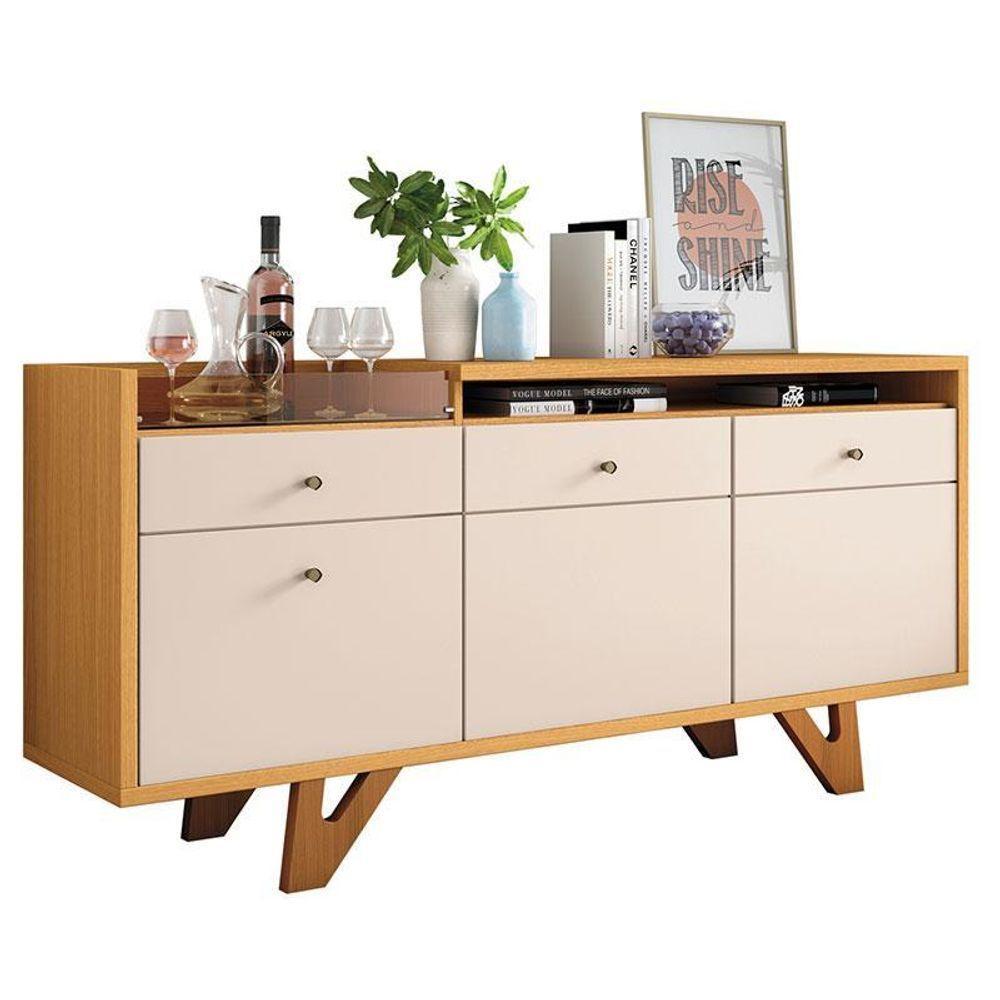 Buffet Soft Cinamomo Off White ? Hb Móveis - 1