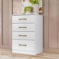 Cômoda Gaveteiro Ambiente Ms913 Branco Brilho - Moval - 1