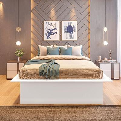 Cama Box Casal Essenza 04 Gavetas Branco