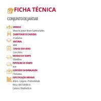 Mesa De Jantar Diane 120cm Tampo Mdf Vidro 4 Cadeiras Safira Moderna Veludo Marrom Off White Naturale Serigrafia Com Vidro - 6