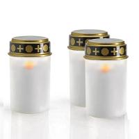 Luminária Solar Led Tipo Vela Para Jardim E Area Externa - 7