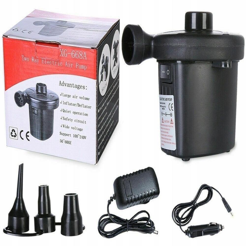 Inflador Elétrico Compressor P/ Bexiga, Colchão E Infláveis - 2