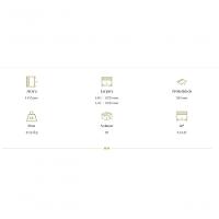 Cabeceira Cama Casal/Queen/Solt: 2 Nichos + Design Ajustável Branco - 3