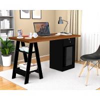 Escrivaninha Para Escritório Ou Quarto Estudos E Computador Preto - 1