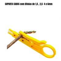 Alicate Crimpar Corte Decapador Cabo De Rede Rj11 Rj12 Rj45 Bom-1703 - 3