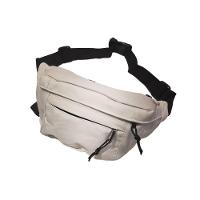 Pochete Bolsa Grande Transversal Ajustável Lisa Celular Dinheiro Branco - 1