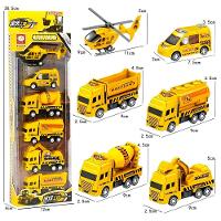 Carrinhos Brinquedo Conjunto 6 Un Miniaturas Helicóptero Amarelo - 1