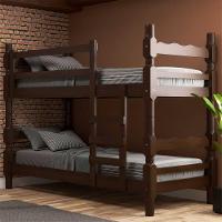 Beliche - Vira 2 Camas - Com Colchões Inclusos Porto Multimóveis Vcr4159 Imbuia - 2