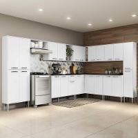 Cozinha Completa Xangai Pop Fg3152 Com Armário E Balcão Branca - 8