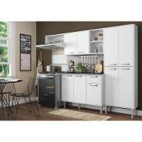 Armário De Cozinha Compacta Xangai Multimóveis V2840 Branco Branco - 2