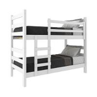 Beliche - Vira 2 Camas - Com Colchões Inclusos Dubai Multimóveis Vcr4158 Branco - 1