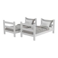 Beliche - Vira 2 Camas - Para Colchão 78/88 X 188Cm Dubai Multimóveis Vcr4137 Branco - 2