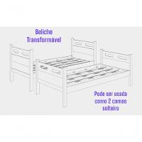 Beliche Ou Duas Camas Solteiro C 2 Colchões - 3