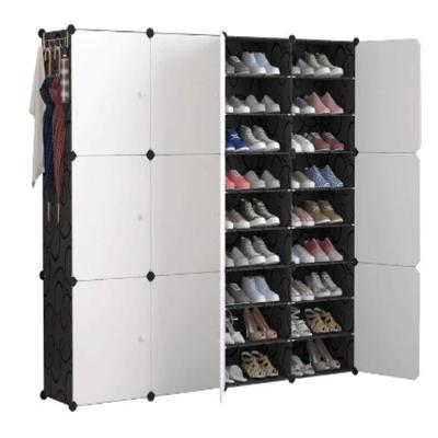 Sapateira Modular Com 12 Portas Para 144 Calcados Organizador Quarto Closet Tenis Brinquedos