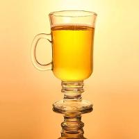 Kit 6 Caneca Cappuccino Royal Xicara De Vidro Taca Alta Cafe Chocolate Dolce Gusto Coffe 230ml Bar Restaurante - 2