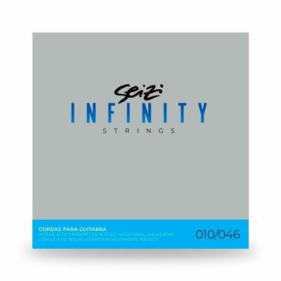 Corda P- Guitarra Revestida Seizi Infinity 10-46 - Ec0585