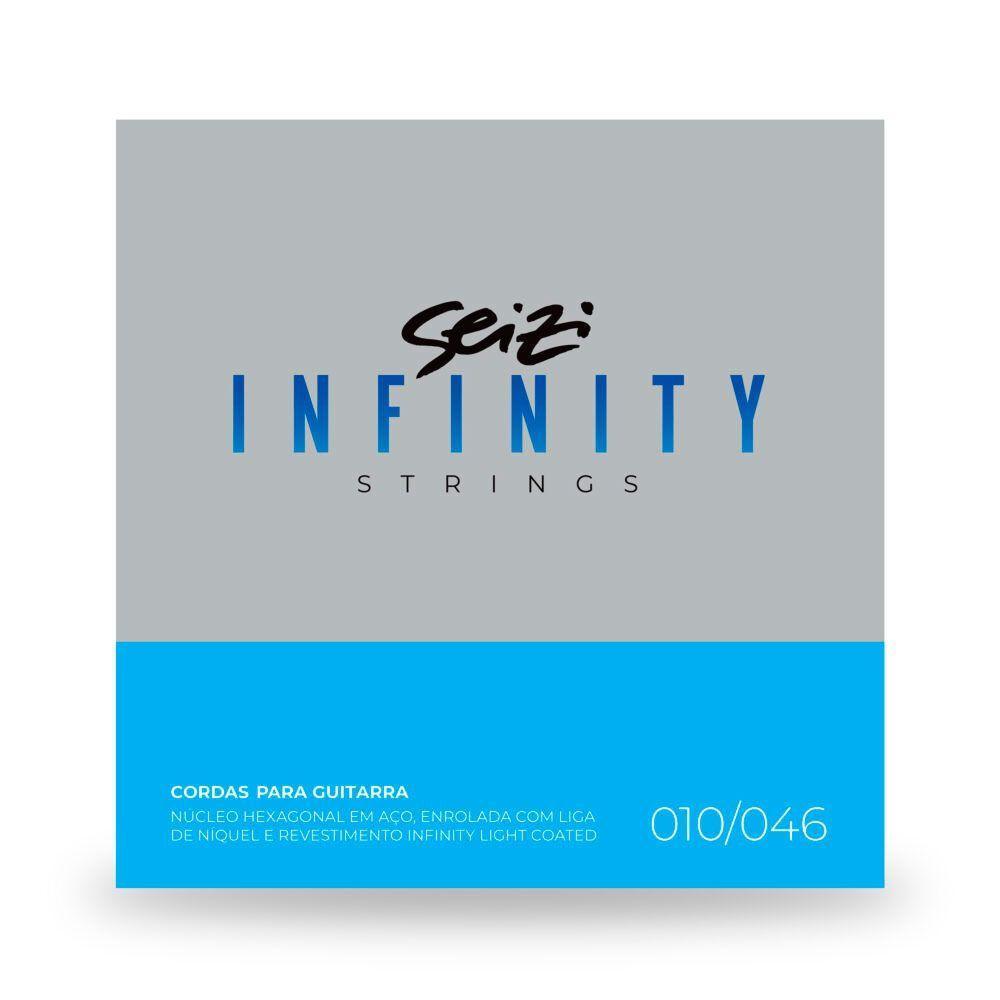 Corda P- Guitarra Seizi Infinity Light Coated 10-46 - Ec0580 - 1