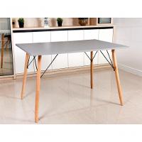 Mesa Eames Eiffel Retangular 80 X 120 Cm Cinza - 2