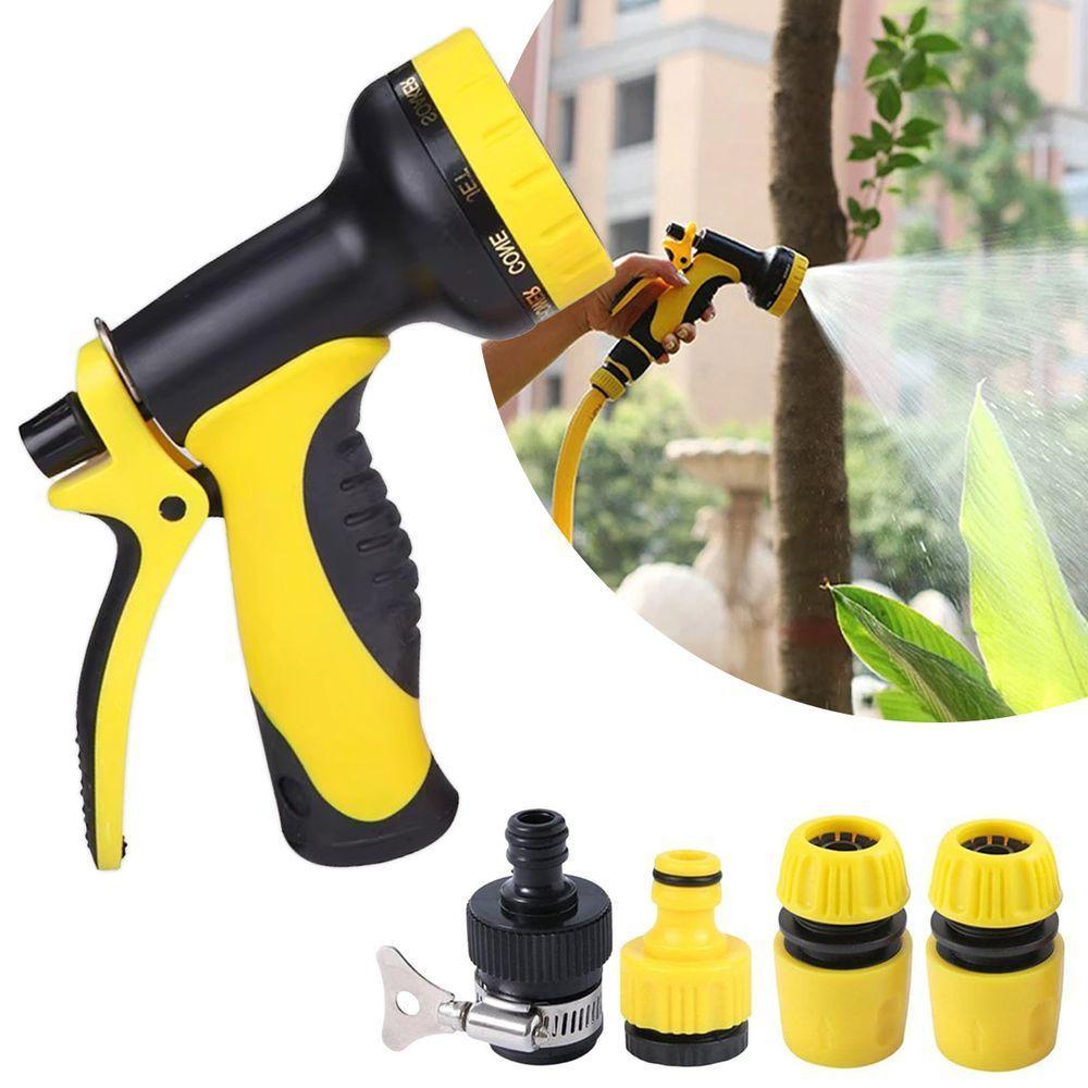 Esguicho 8 Jatos Engate Rápido Para Mangueira Conector - 2