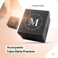 Relogio Feminino Silicone Aco Inox Prata Prova Dagua + Caixa Strass Ajustavel Moda Original Social - 2