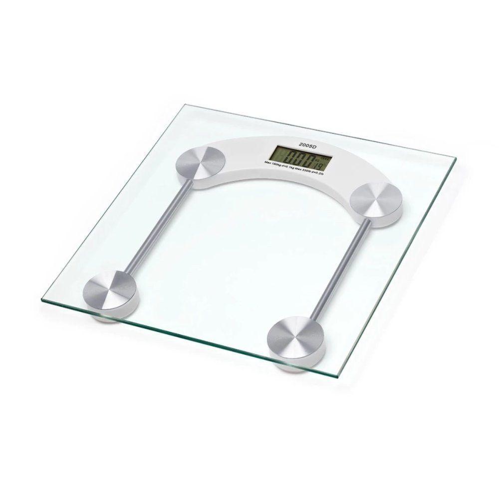 Balança Digital Eletrônica Vidro 180kg Multiuso - 1