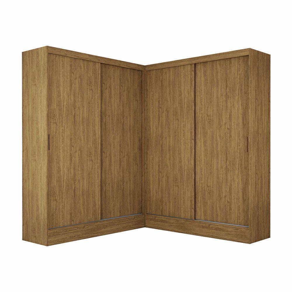 Closet Casal Duplo Belém 4 Portas 4 Gavetas Carioca Móveis Cinamomo - 2