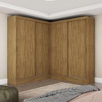 Closet Casal Duplo Belém 4 Portas 4 Gavetas Carioca Móveis Cinamomo - 1