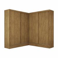 Closet Casal Duplo Belém 4 Portas 4 Gavetas Carioca Móveis Cinamomo - 2