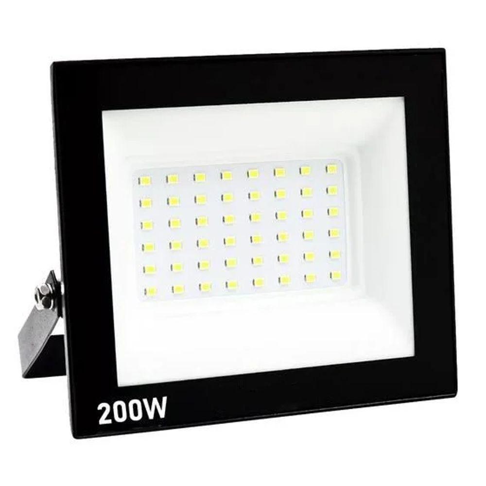 Refletor Led 200w Branco Frio Holofote Bivolt - 1