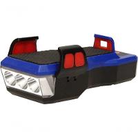 Farol Azul Recarregável Suporte De Celular Para Bicicleta - 4