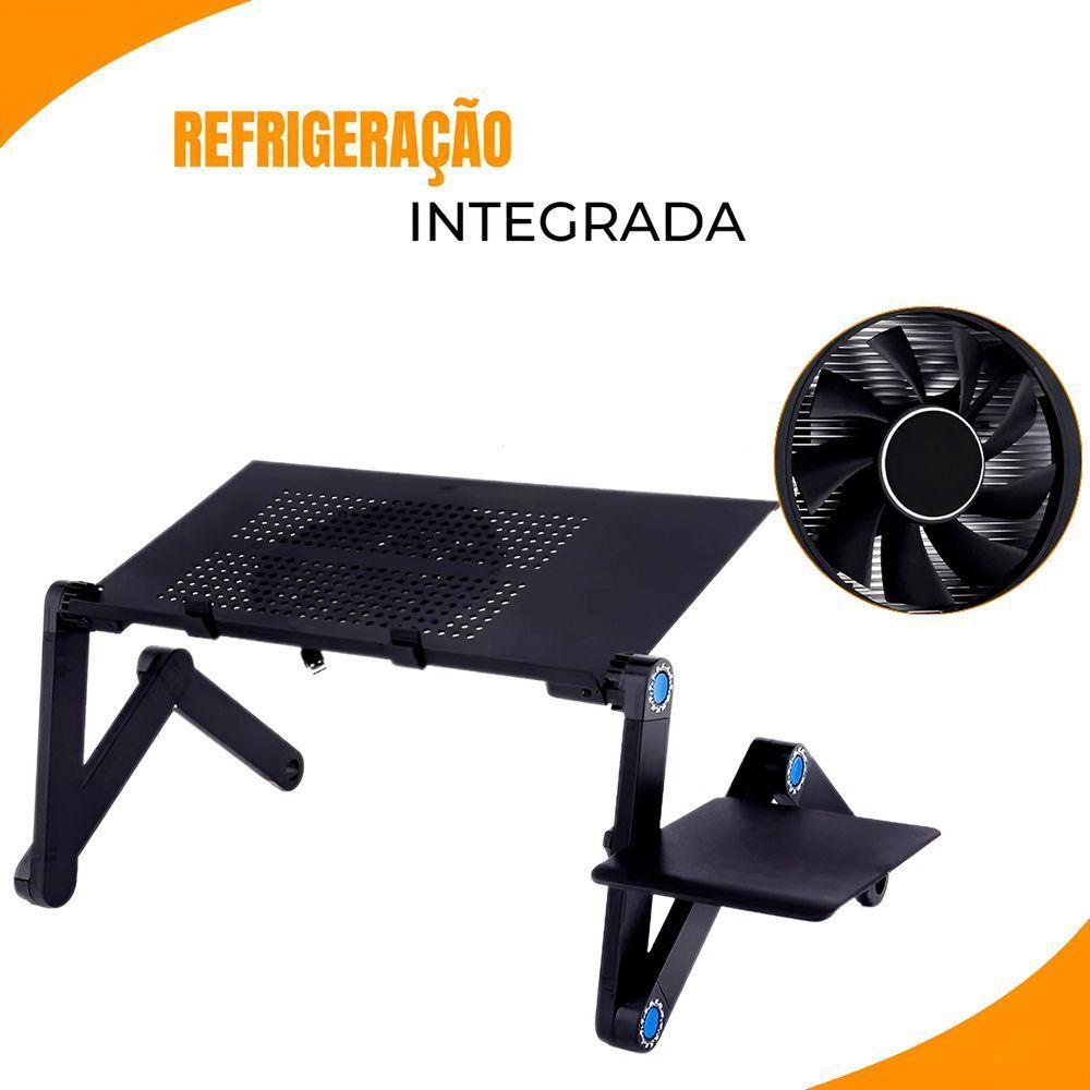 Suporte Mesa Portátil Dobrável Para Notebook Regulável - 4