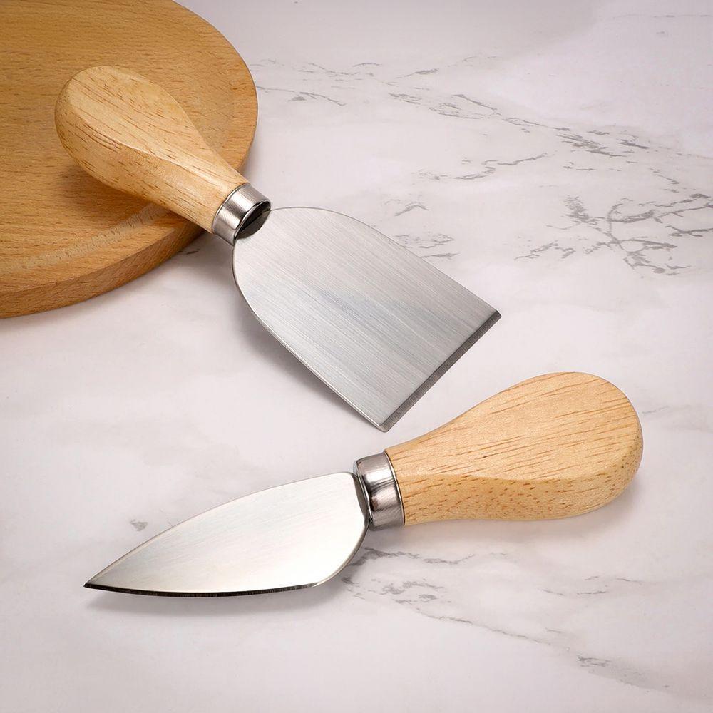 Conjunto Jogo De Utensílios Queijo Inox 4 Peças Gourmet - 4