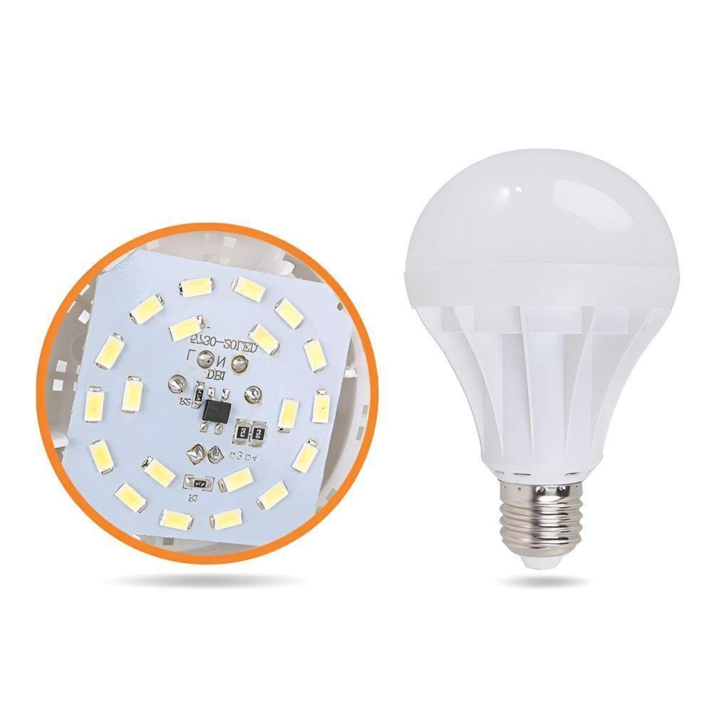 Lampada Led Bivolt E27 Cor Branco Neutro Casa Decoração 12W - 4