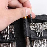 Jogo De Chaves De Precisão 25 Pçs Aço Manutenção Celular Eletrônicos - 5