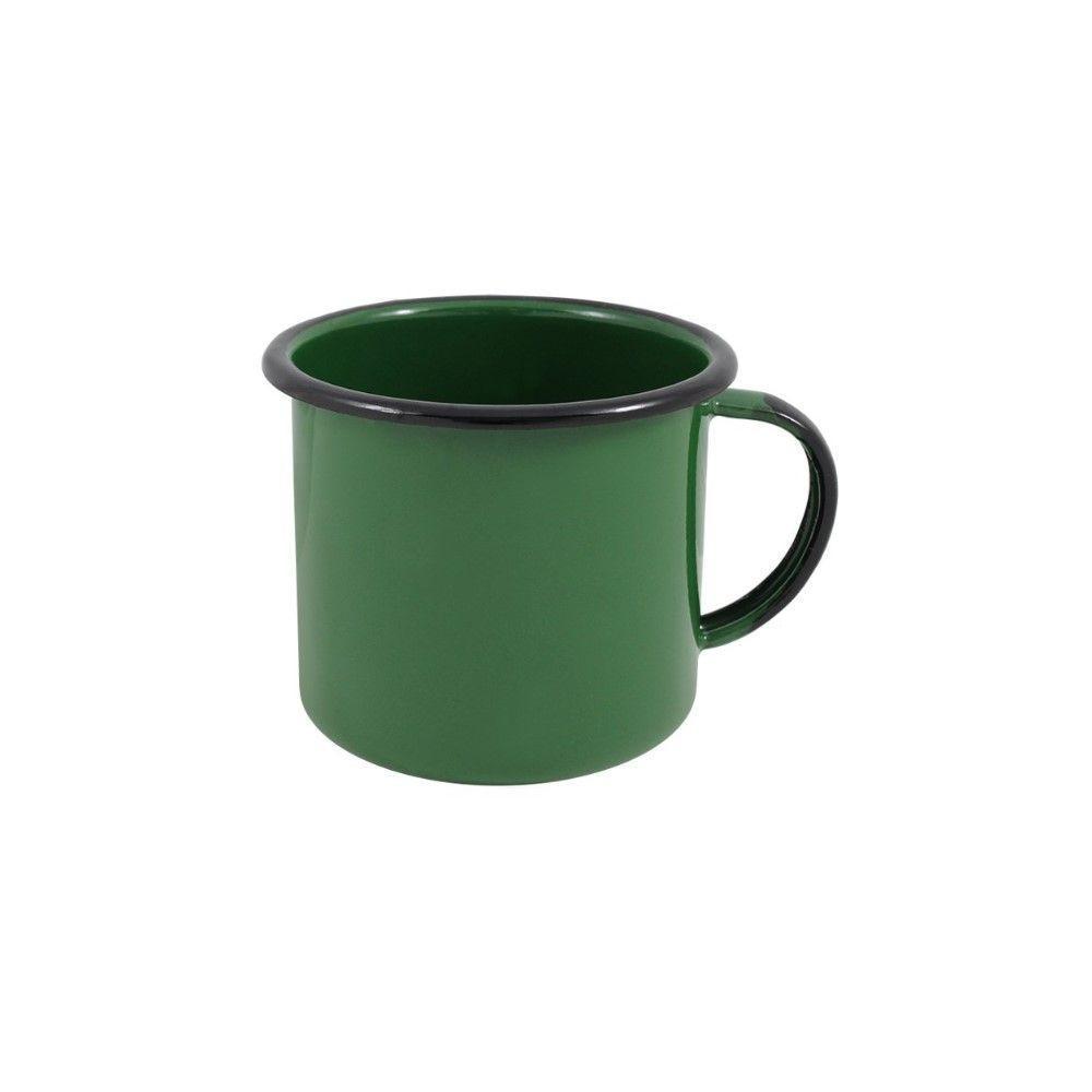 Caneca Média Esmaltada Verde 160 Ml Ewel - 1