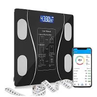 Balança Digital Bioimpedância Bluetooth Aplicativo Medição