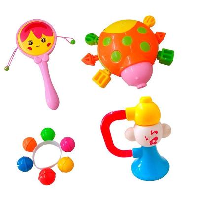 Kit Chocalho Brinquedo Infantil Interativo Divertido Bebê Criança