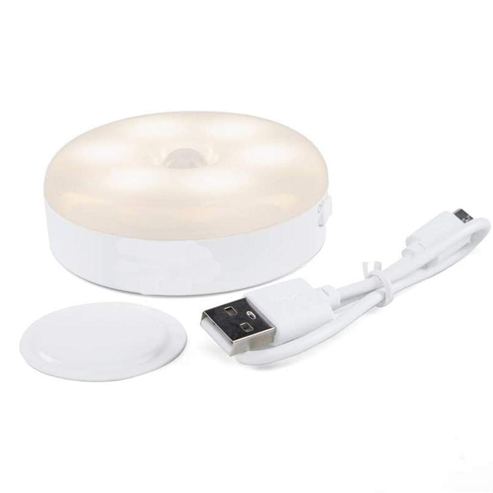 Luminária Recarregável Led Sem Fio Sensor Presença Carregamento Usb - 1