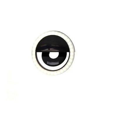 Luz Selfie Ring Light Clipe Anel Led Flash Celular Universal Branco