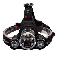 Lanterna De Cabeça 5 Led Recarregável De Longo Alcance Faixa Elástica - 2