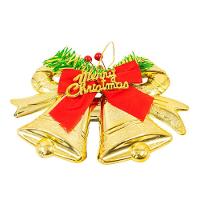 Enfeite Decoração Arvore De Natal Sinos Com Laço Pendurar Natalino - 2