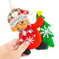 Enfeite Decoração Arvore De Natal Boneco Pendurar Natalino M Ursinho