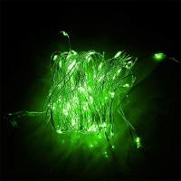 Pisca De Led Fio De Fada 20l 2 Metros A Bateria Natal Ano Novo Verde - 3