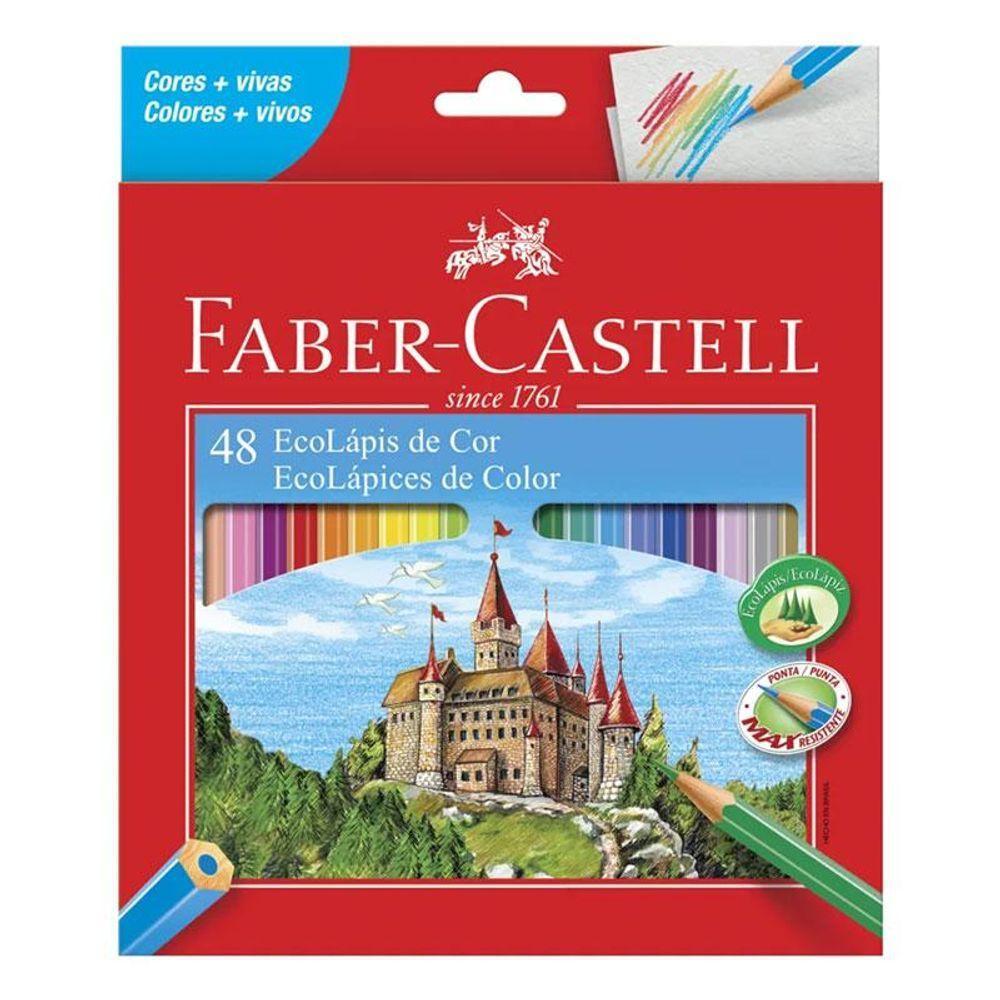 Lápis De Cor Ecolápis 120148g 48 Cores - Faber Castell - 1