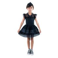 Kit Fantasia Infantil Princesa Bruxinha Com Tiara - Gg - 1