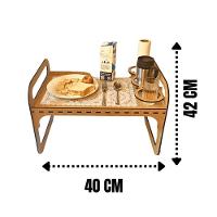 Bandeja Café Da Manhã Ou Colo Em Mdf - 6